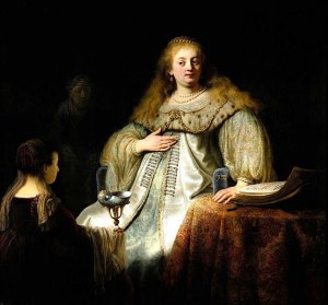 Artemisia by Rembrandt Van Rijn Oil Painting Reproduction