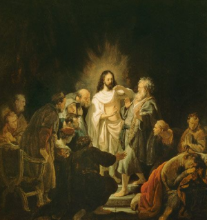 Christ Resurrected by Rembrandt Van Rijn Oil Painting Reproduction