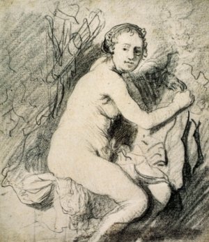 Diana at Her Bath by Rembrandt Van Rijn Oil Painting Reproduction