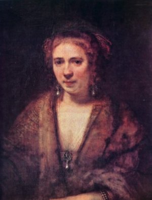 Hendrickje Stoffels by Rembrandt Van Rijn Oil Painting Reproduction