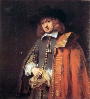 Jan Six by Rembrandt Van Rijn Oil Painting Reproduction