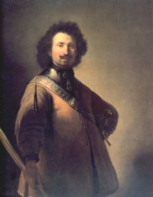 Joris de Caullery by Rembrandt Van Rijn Oil Painting Reproduction