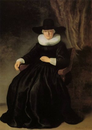 Maria Bockennolle , Wife of Johannes Elison by Oil Painting Reproduction