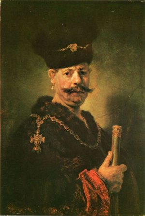 Polish Nobleman by Oil Painting Reproduction