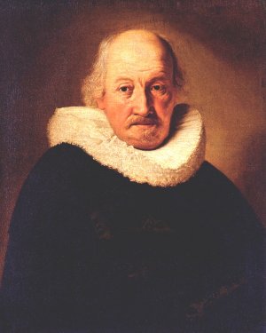 Portrait of an Old Man by Rembrandt Van Rijn Oil Painting Reproduction