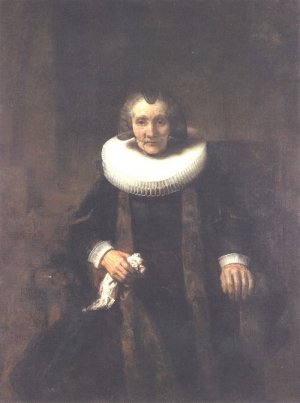 Portrait of Margherita de Geer, Wife of Jacob Trip by Rembrandt Van Rijn Oil Painting Reproduction