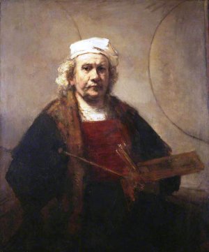 Portrait of the Artist by Rembrandt Van Rijn Oil Painting Reproduction