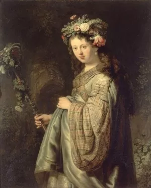 Saskia Dressed as Flora