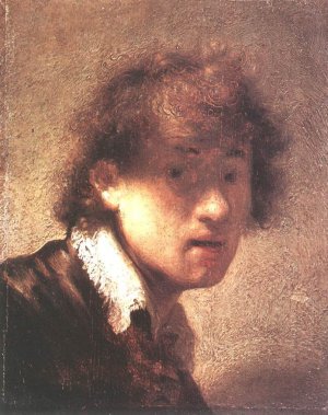 Self Portrait 4 by Rembrandt Van Rijn Oil Painting Reproduction