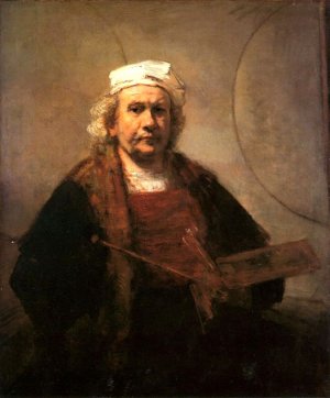 Self Portrait 7 by Rembrandt Van Rijn Oil Painting Reproduction