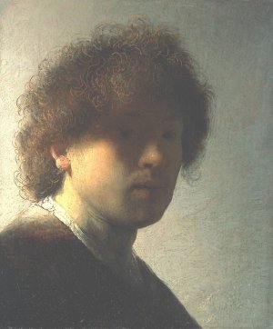 Self Portrait at an Early Age by Oil Painting Reproduction