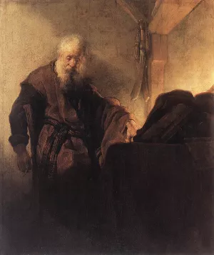 St. Paul at His Writing Desk