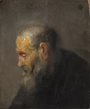 Study of an Old Man in Profile