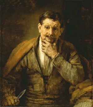 The Apostle Bartholomew by Rembrandt Van Rijn Oil Painting Reproduction