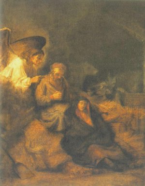 The Dream of St Joseph by Oil Painting Reproduction