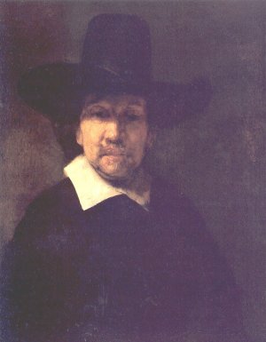 The Poet Jeremia de Decker by Rembrandt Van Rijn Oil Painting Reproduction