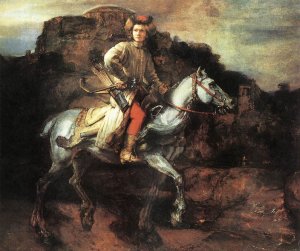 The Polish Rider by Rembrandt Van Rijn Oil Painting Reproduction