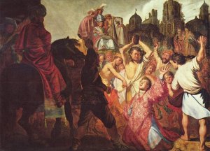 The Stoning of St. Stephen by Oil Painting Reproduction