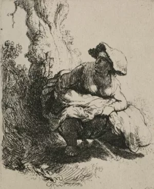 Woman Beneath a Tree